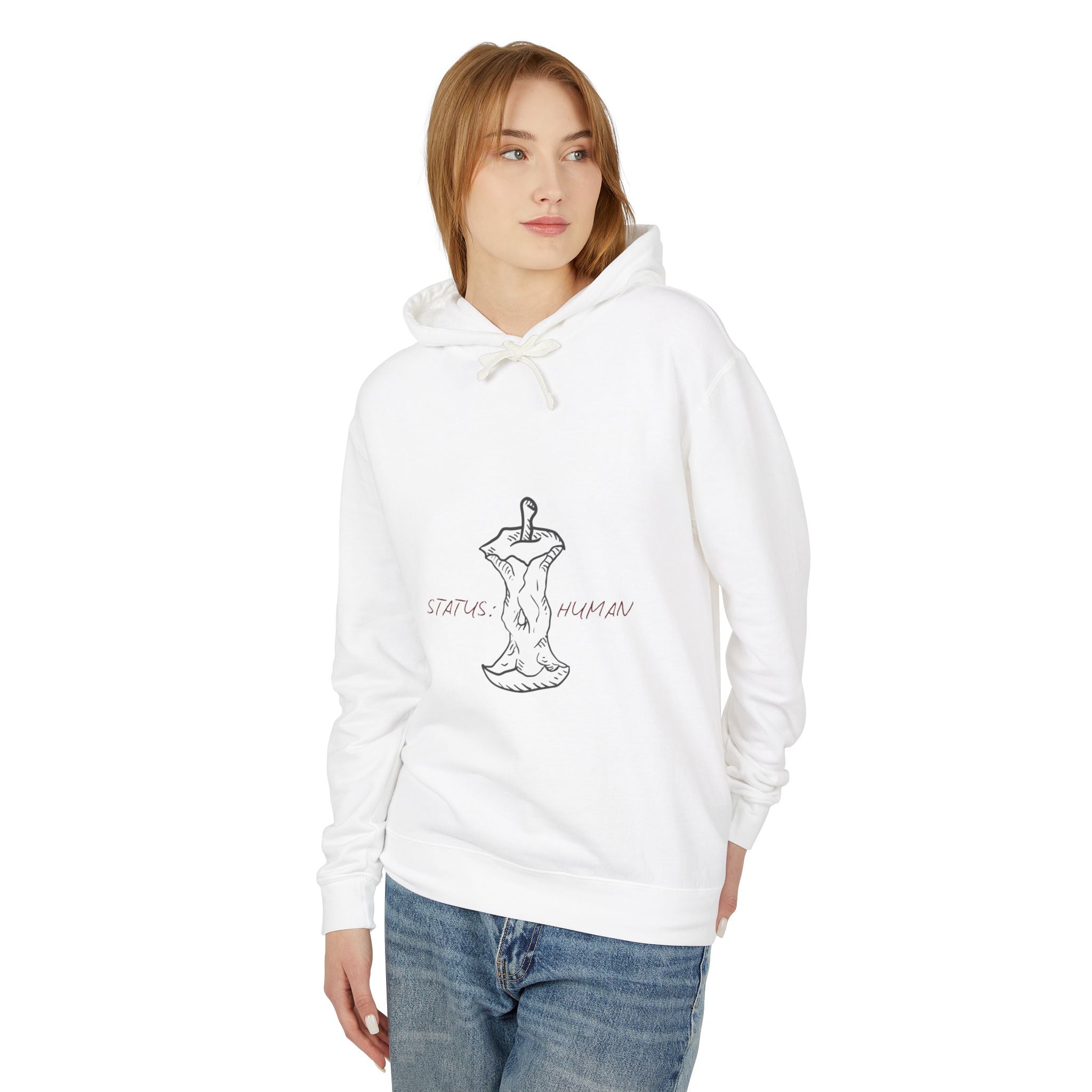 Status Human Unisex Lightweight Hoodie - Casual Sweatshirt for All Seasons, Perfect for Everyday Wear, Gifts, and Celebrations